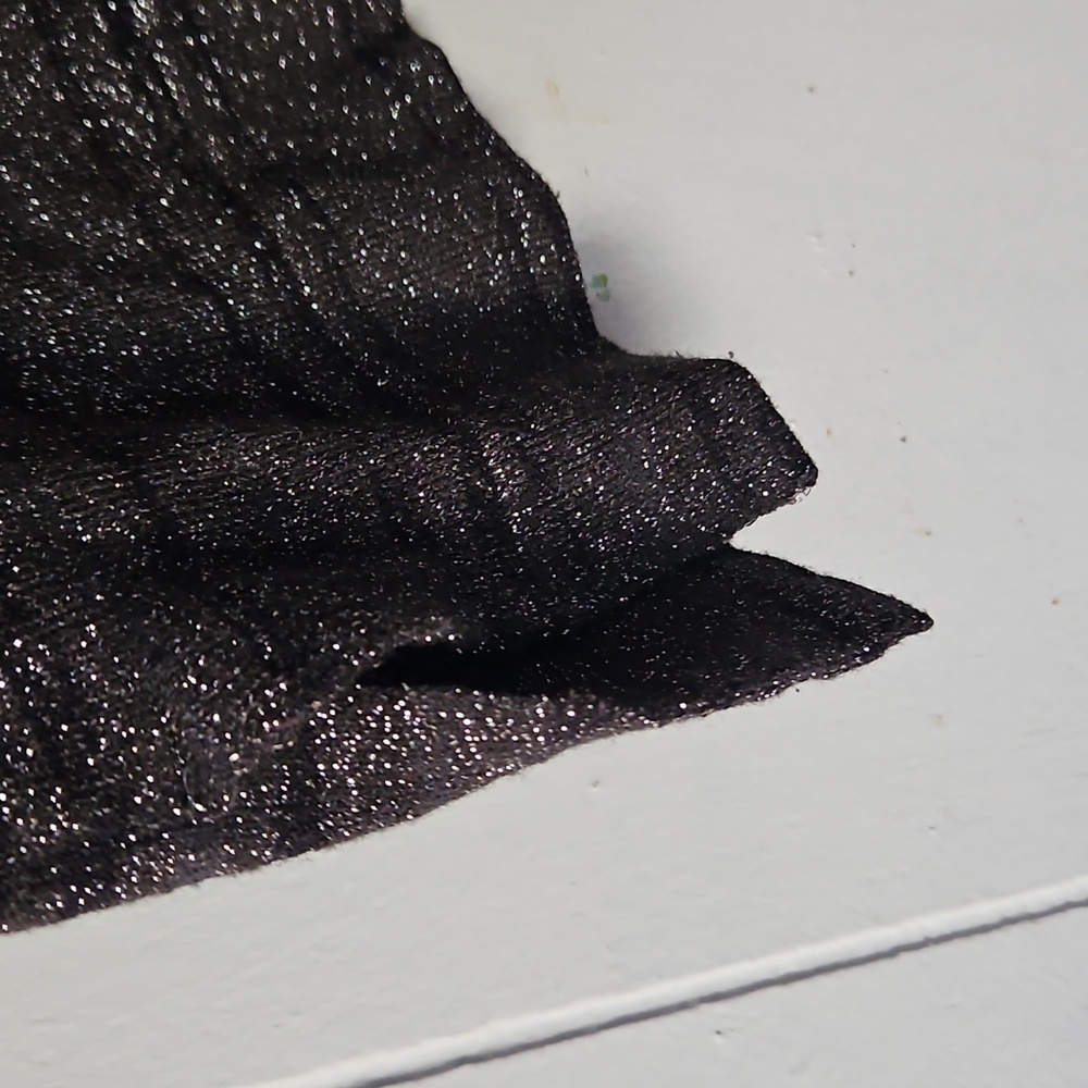 Worthington Black and Silver Stretch Knit Top - Picture 5 of 5